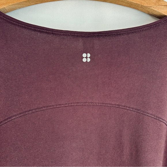 Sweaty Betty ~Simhasana Sweatshirt in Black Cherry size Medium - Picture 10 of 14